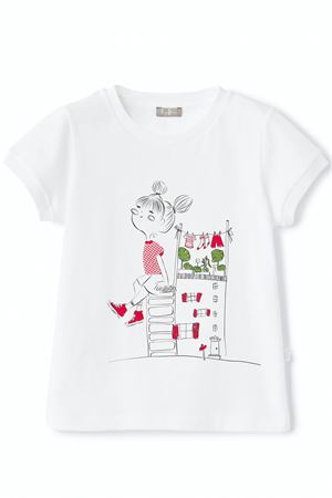 T-shirt bimba in cotone IL GUFO | TS360M00140136